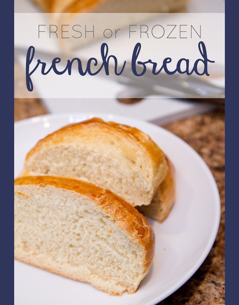 Soft and delicious french bread – fresh or frozen