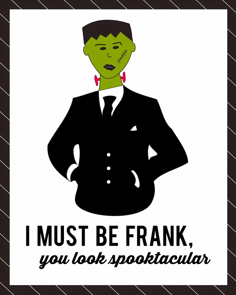 Frankenstein Halloween Free Printable