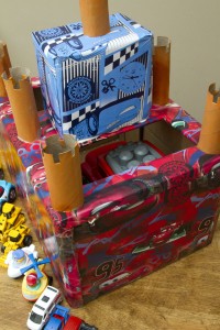 Free Cardboard Castle Project for Cars 7