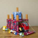 Free Cardboard Castle Project for Cars
