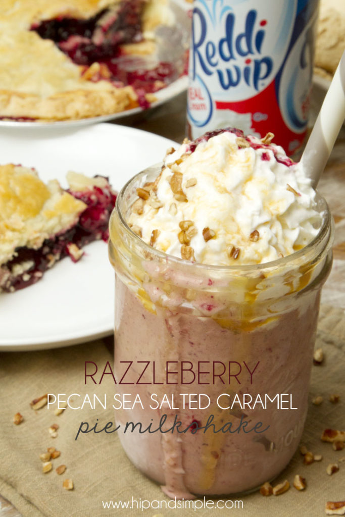 Razzleberry Pecan Salted Caramel Pie Milkshake - Hero