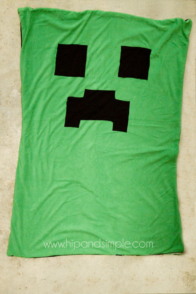 Minecraft Double Sided Blanket - Hip and Simple2