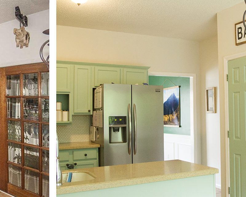 Our New House Tour – a before and after look